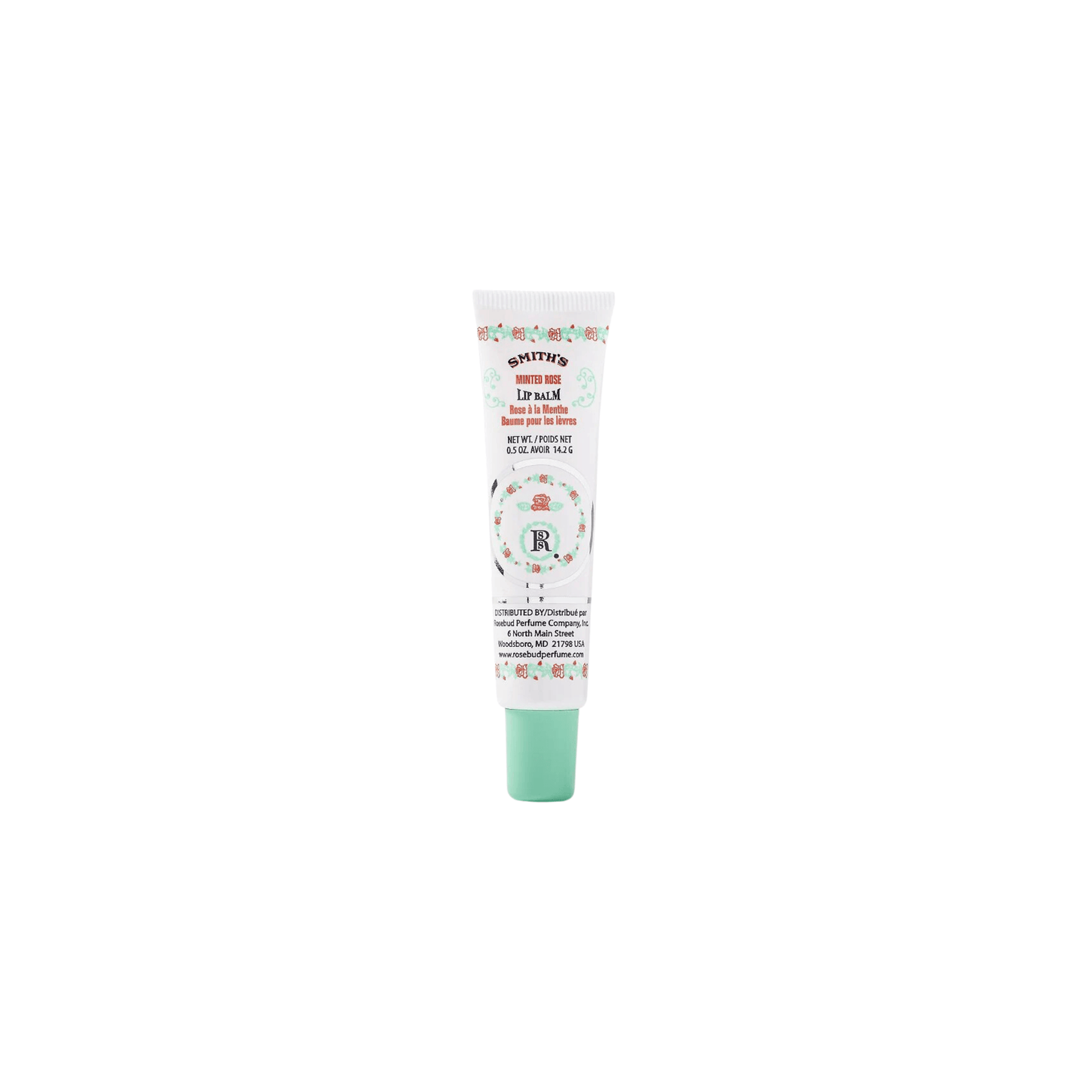 Rosebud Minted Rose Lip Balm Tube