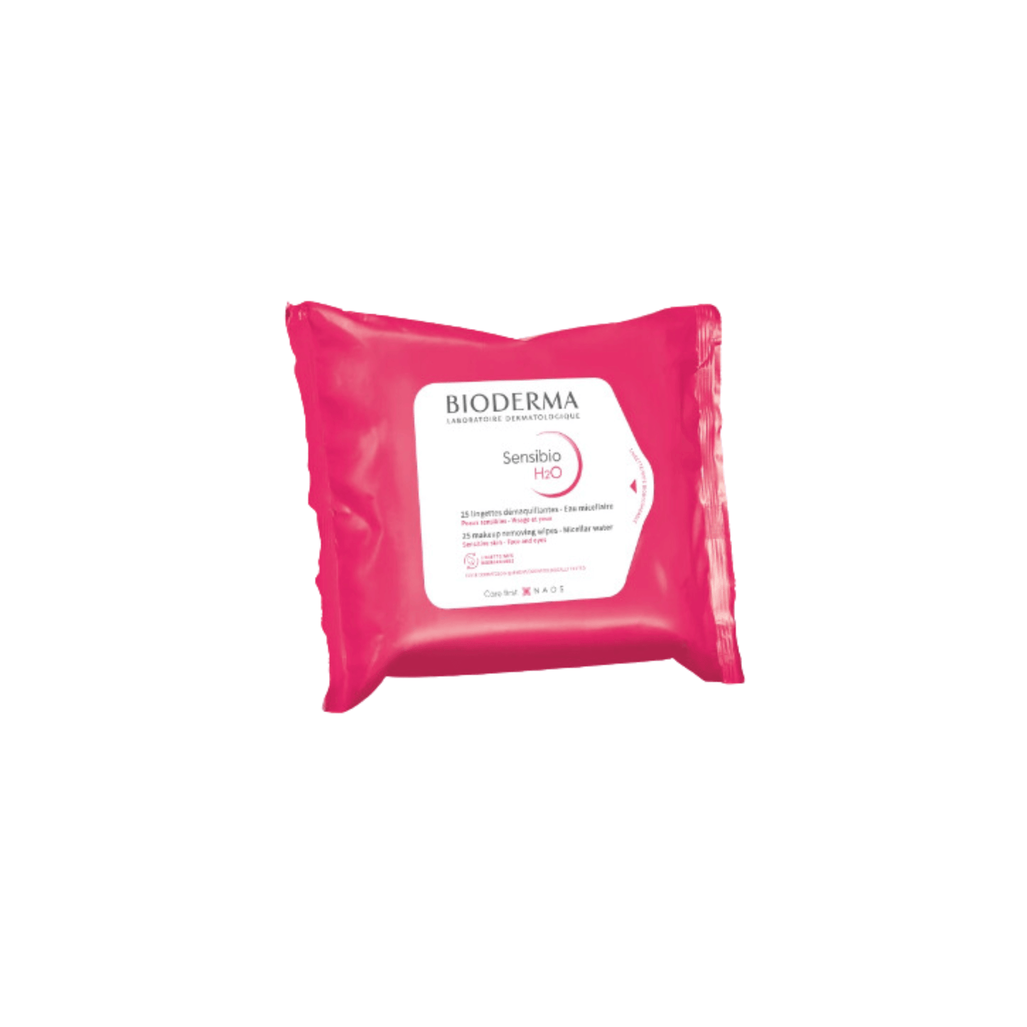 BIODERMA Sensibio H2O Wipes 25 count/pkg