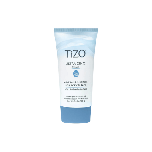 TIZO Ultra Zinc Body Face SPF40 - Tinted Dewy Finish